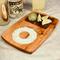 Handcrafted wooden margarita salt tray with a removable walnut cutting board, personalized and salt well for the perfect margarita prep.